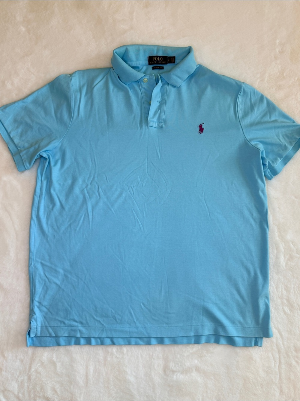 Polo by Ralph Lauren Men’s Light Blue Polo